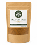 Sachet kraft refermable de 50 g — Mélange 5 épices de Madagascar