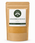 Sachet kraft refermable de 50 g — Poudre de gingembre et mangue de Madagascar