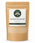 Sachet kraft refermable de 50 g — Graines de sésame de Madagascar