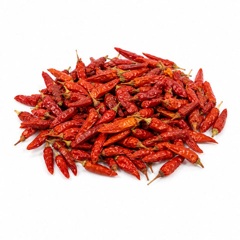 Piments oiseau pili-pili entiers de Madagascar, sachet de 50 g